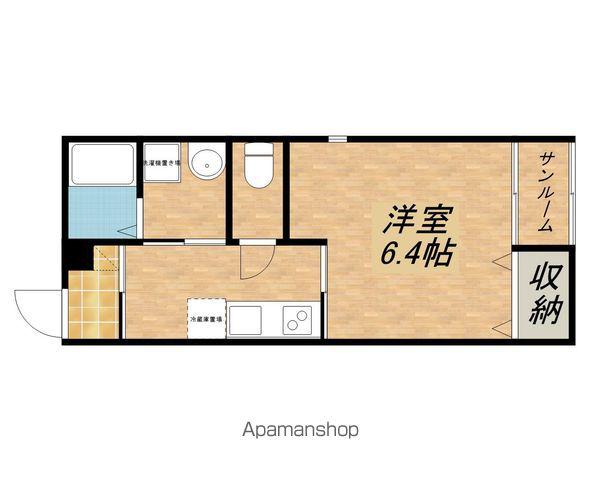 レジーナ(1K/2階)の間取り写真
