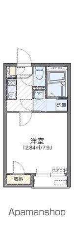 レオネクストハピネス東名(1K/2階)の間取り写真