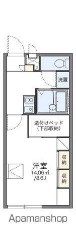 レオパレスサンフラワー(1K/2階)の間取り写真