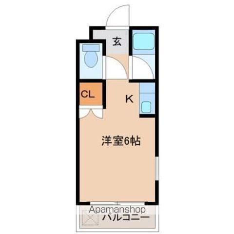 SI瀬頭(ワンルーム/3階)の間取り写真