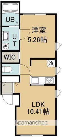 M.T STAGE石川(1LDK/2階)の間取り写真