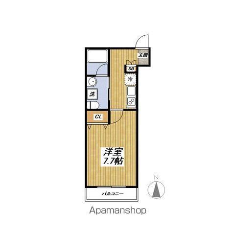 エストゥルース小竹向原(1K/3階)の間取り写真