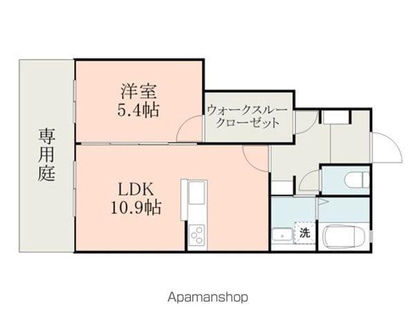 ハイムレトア(1LDK/1階)の間取り写真