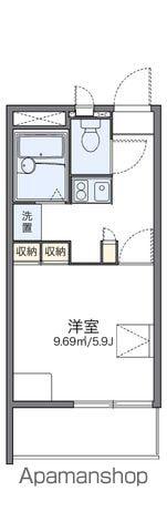 レオパレス華Ⅱ(1K/2階)の間取り写真