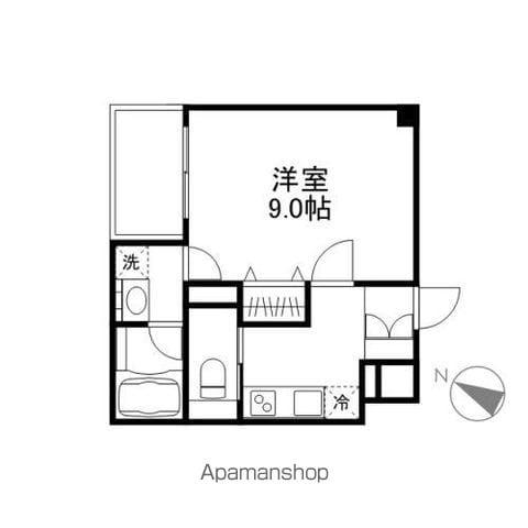 ファーストレーベン袋町(1K/7階)の間取り写真