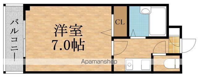 MPLAZA城東(1K/9階)の間取り写真