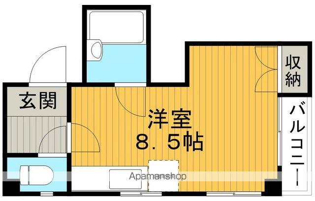 AIROSE豊中(ワンルーム/2階)の間取り写真