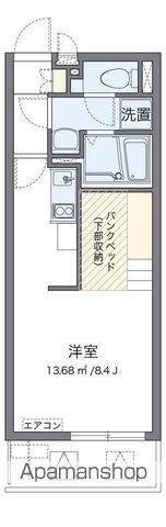 レオネクストマ メゾン(ワンルーム/2階)の間取り写真