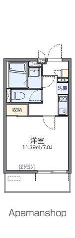 レオネクストアンビシャスVIG(1K/2階)の間取り写真