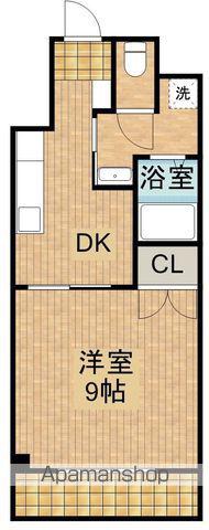 KAZUWIN霧島(1DK/3階)の間取り写真