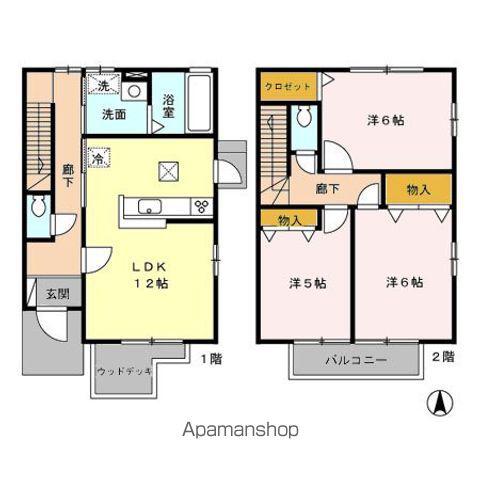 ルミエール(3LDK)の間取り写真
