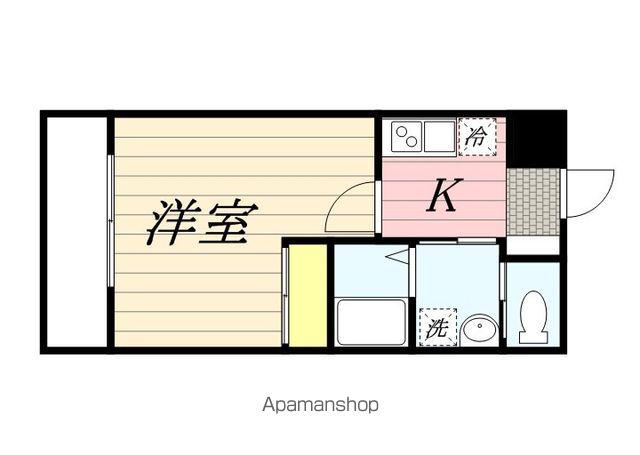 サヴォイエイペックス(1K/6階)の間取り写真