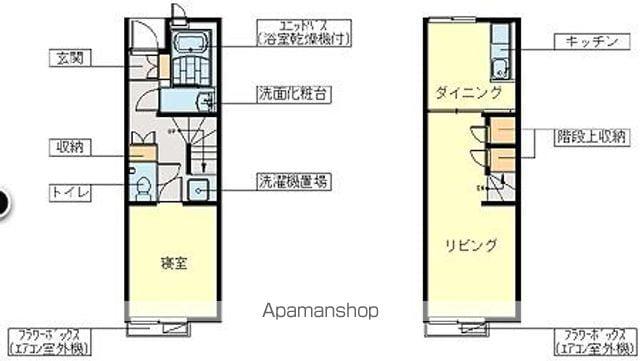 レオネクスト春日岡ファミリア(1LDK/1階)の間取り写真