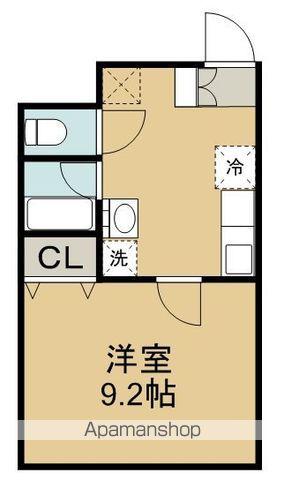 メゾンフルール榴岡(1K/4階)の間取り写真