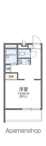 レオパレスりんどう(1K/2階)の間取り写真