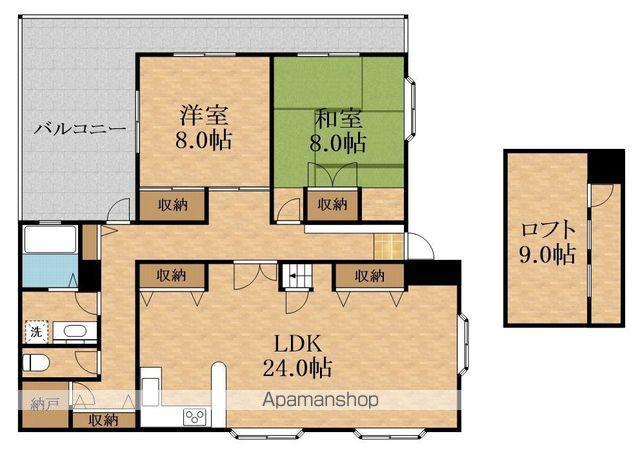 AXIOSNOEサウス(3LDK/7階)の間取り写真