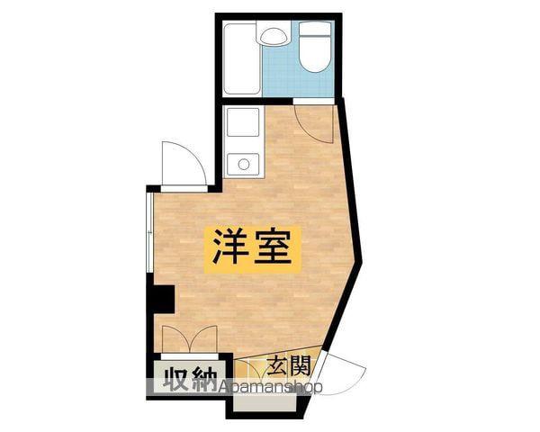 プレーンフィールド高尾(ワンルーム/3階)の間取り写真
