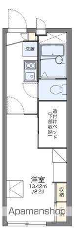 レオパレスベル ソレイユ(1K/2階)の間取り写真