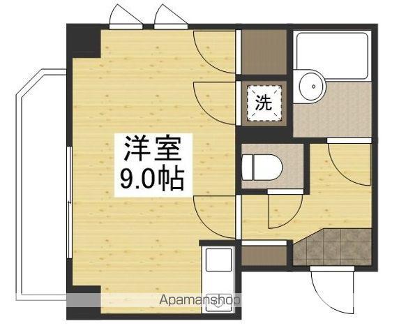 ダイアパレス京町2(ワンルーム/5階)の間取り写真