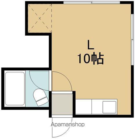 ハイツサンドリーム(ワンルーム/2階)の間取り写真