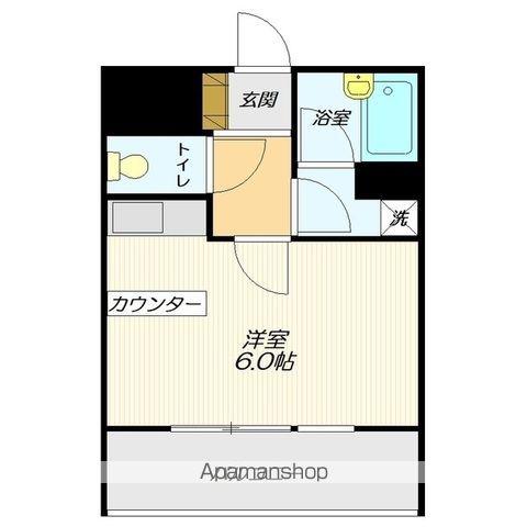 朝日プラザ十日町(ワンルーム/5階)の間取り写真