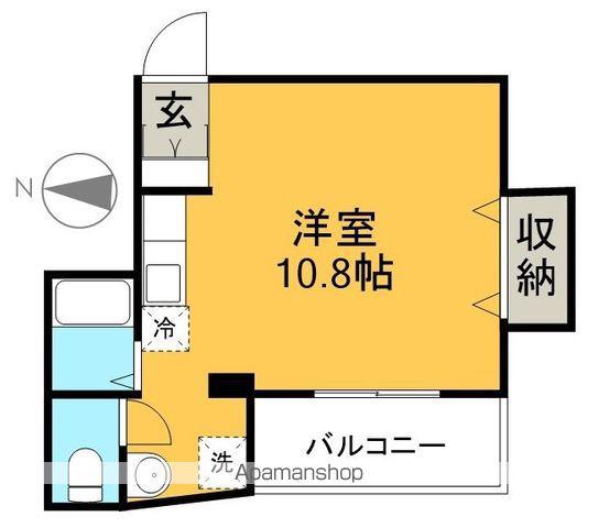 MAISON AYUMI(ワンルーム/3階)の間取り写真