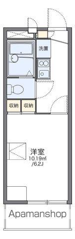 レオパレス香音(1K/2階)の間取り写真