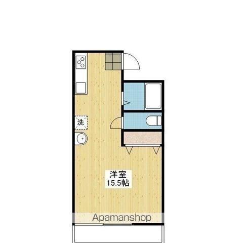 アルト道後(ワンルーム/2階)の間取り写真