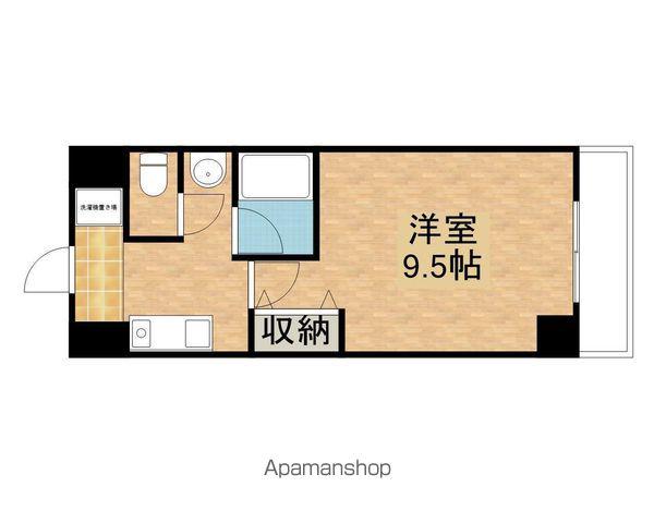 UNIVERSⅡ(1K/5階)の間取り写真