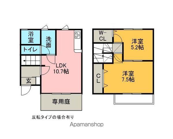 エクセレンス煌(2LDK)の間取り写真