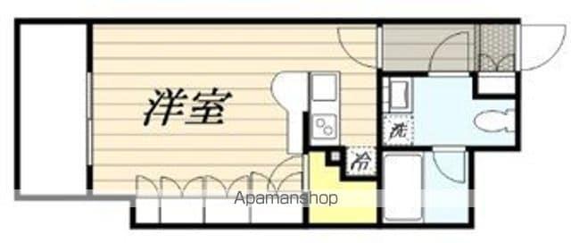 FLAT AKITA(1K/11階)の間取り写真