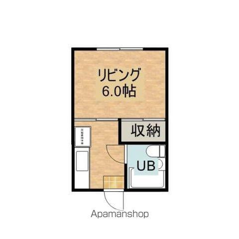 BNスクエア明神町(1K/2階)の間取り写真