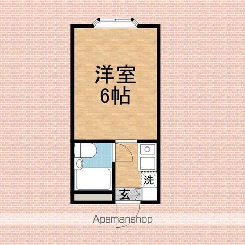 光パークマンション(1K/2階)の間取り写真
