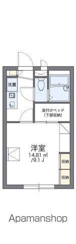 レオパレス吉備中山(1K/2階)の間取り写真