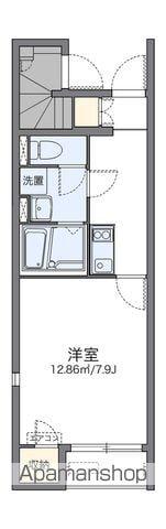 レオネクスト小鶴 一番館(1K/1階)の間取り写真