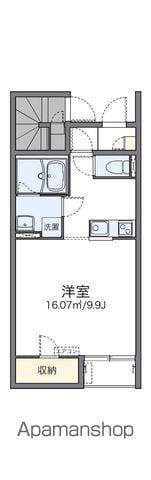 レオネクストH&T(1K/1階)の間取り写真