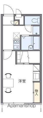 レオパレスMADOKA(1K/2階)の間取り写真