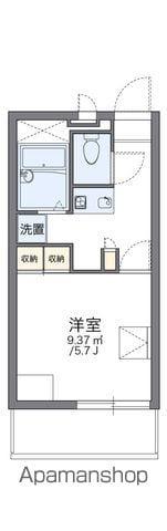 レオパレス愛(1K/2階)の間取り写真