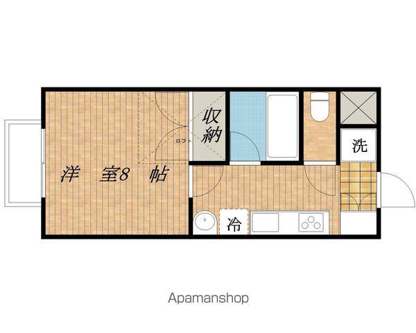 コートルミエール(1K/3階)の間取り写真