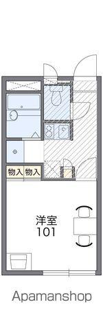レオパレスアシャラーデ タナカ(1K/1階)の間取り写真