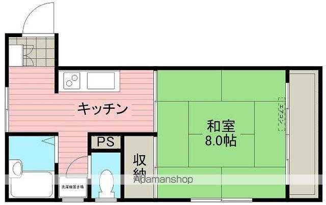 アーバンスクエア(1K/3階)の間取り写真