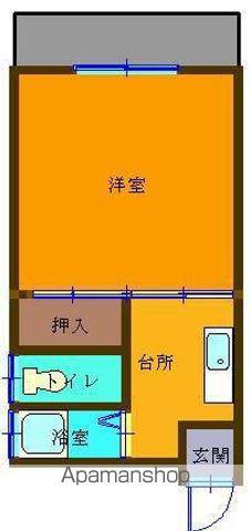 永田マンション(1K/2階)の間取り写真