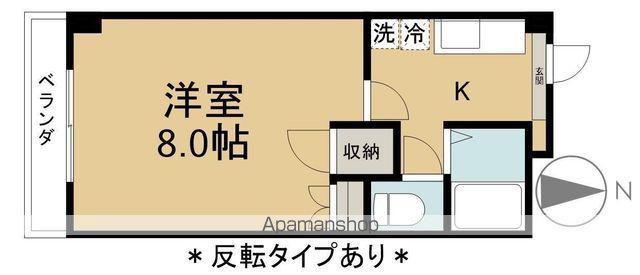 コーポA2(1K/2階)の間取り写真