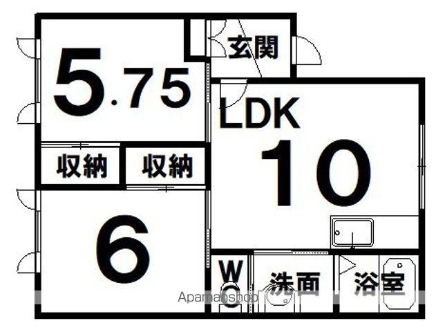 LIENXI(2LDK/1階)の間取り写真