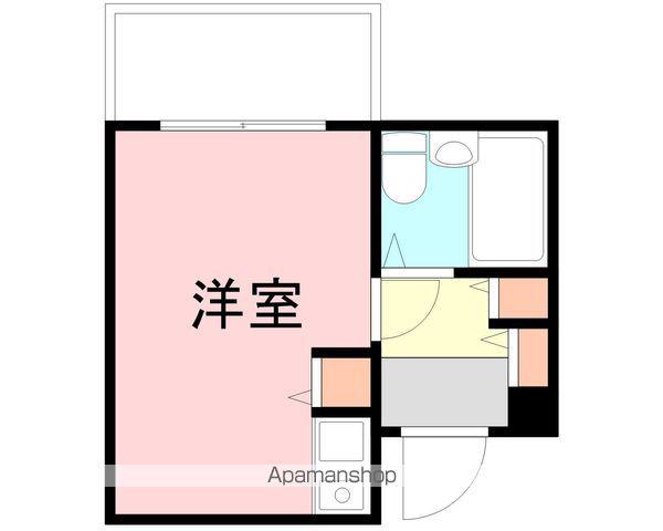 グランハイム新堀東(ワンルーム/1階)の間取り写真