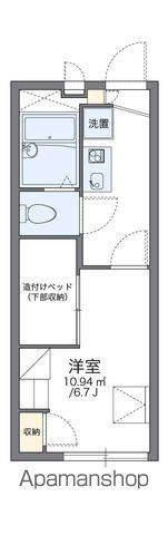 レオパレス川端御池(1K/2階)の間取り写真