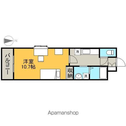 リバパレス鶴舞(1DK/9階)の間取り写真