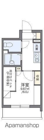レオパレス宇田川町マンション(1K/2階)の間取り写真