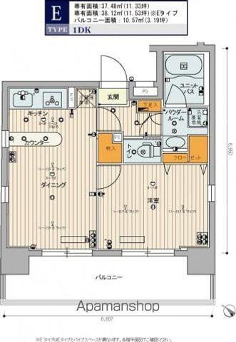 スカイコート本郷東大前2(1DK/13階)の間取り写真