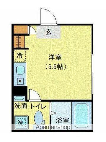 EPICER柴又(ワンルーム/3階)の間取り写真